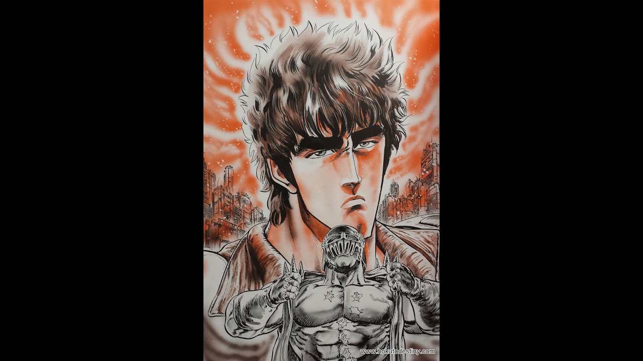 Kenshiro vs Jagi (Final) - manga w/anime voices (Hokuto no Ken)