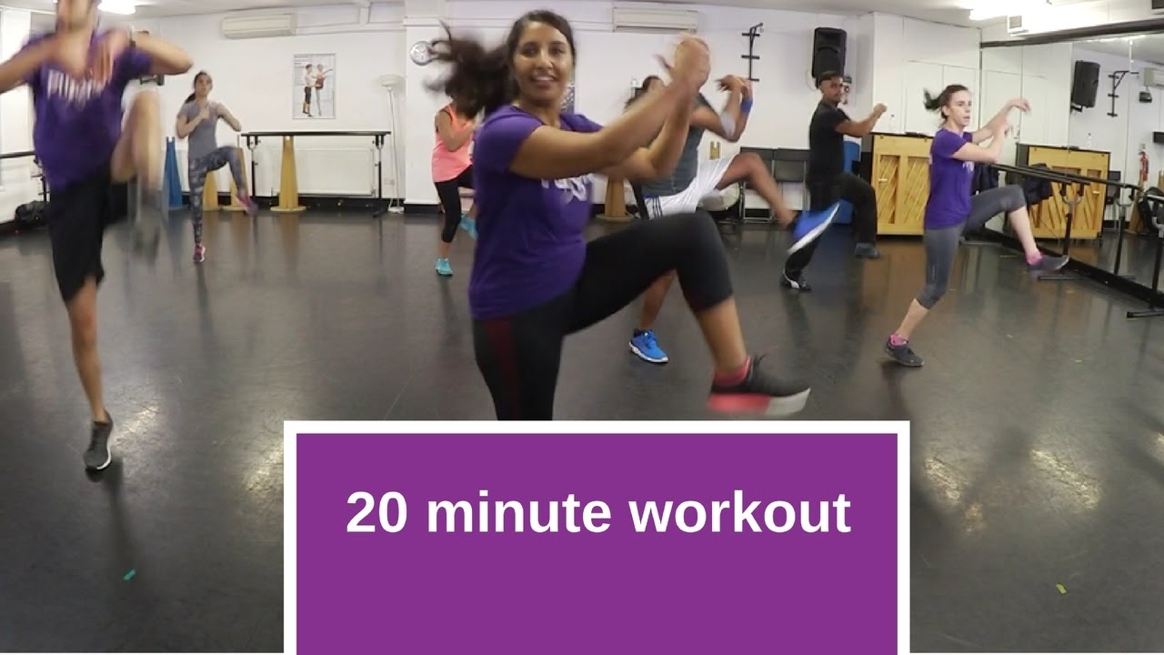 Workout to Punjabi music (a.k.a. bhangra)