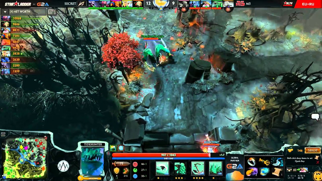 [EPIC] Secret vs Moscow5 - Game 1 (SLTV12 - Europe) - Zyori & KotlGuy