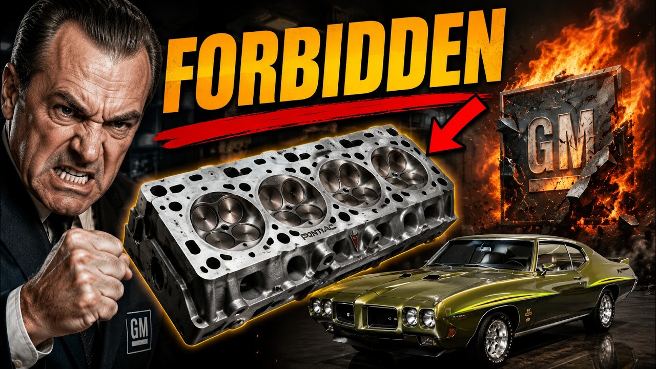 Why Did GM Try to DESTROY This Forbidden 650 HP Pontiac Cylinder Head?