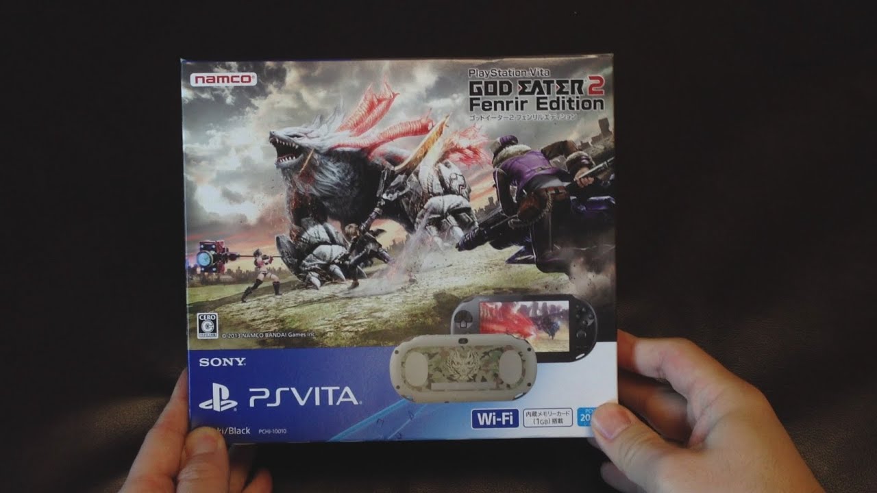PS Vita 2000 Slim: God Eater 2 Limited Edition Bundle Unboxing