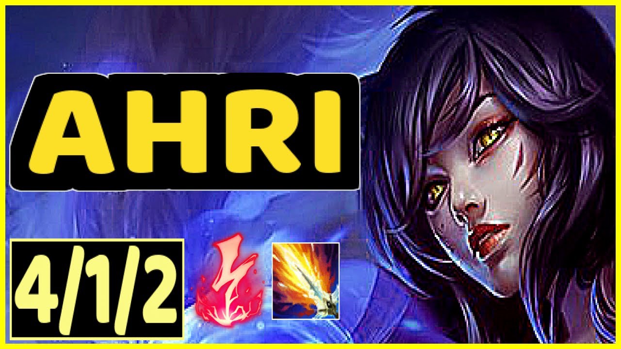AHRI VS SYLAS - 4/1/2 KDA MID GAMEPLAY MASTER I