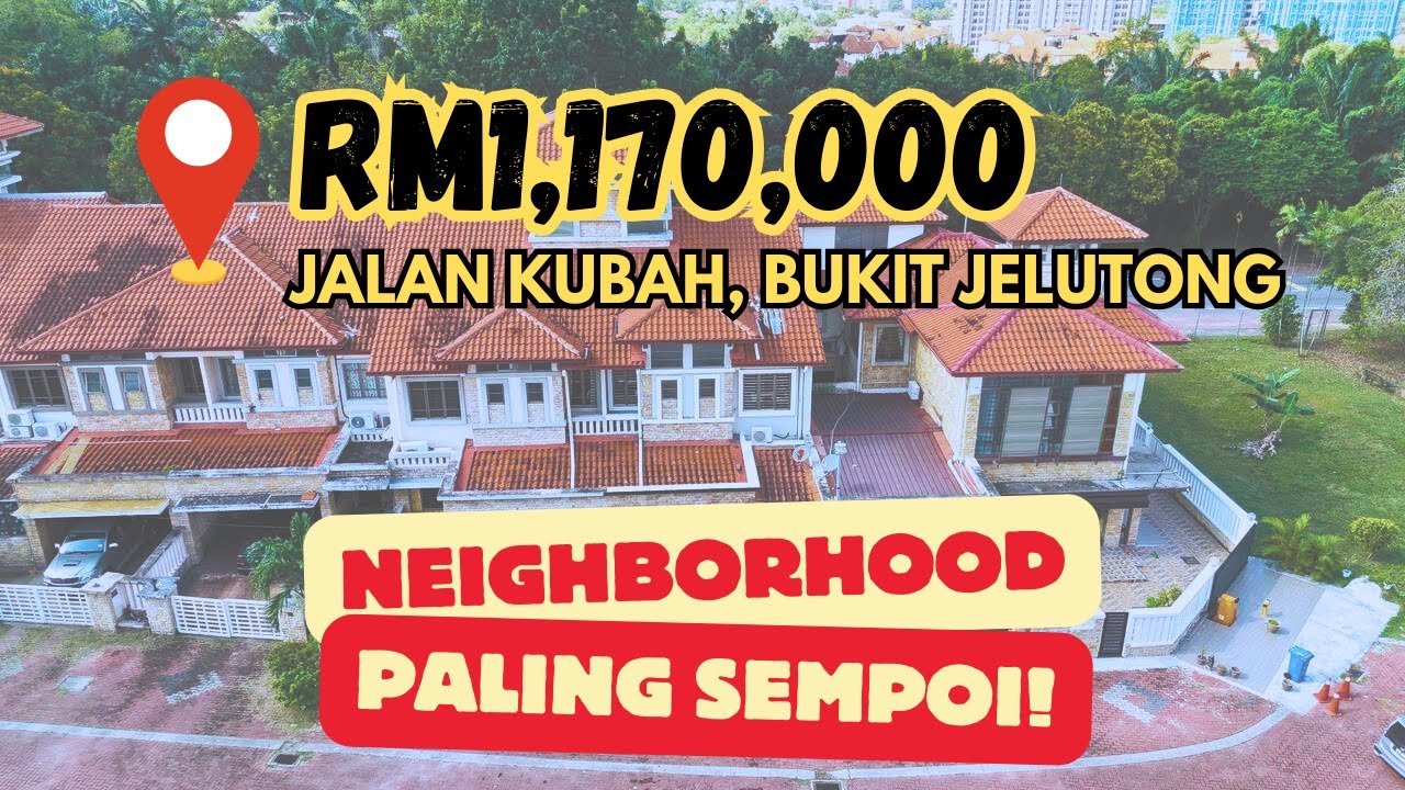 Kejiranan Paling Best!! Rumah Di Jalan Kubah, Bukit Jelutong
