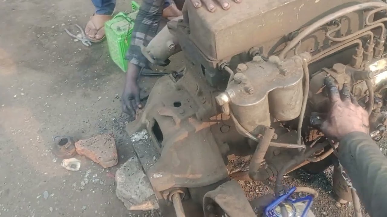TATA 407 start engine in good condition for sell contact 9693512688