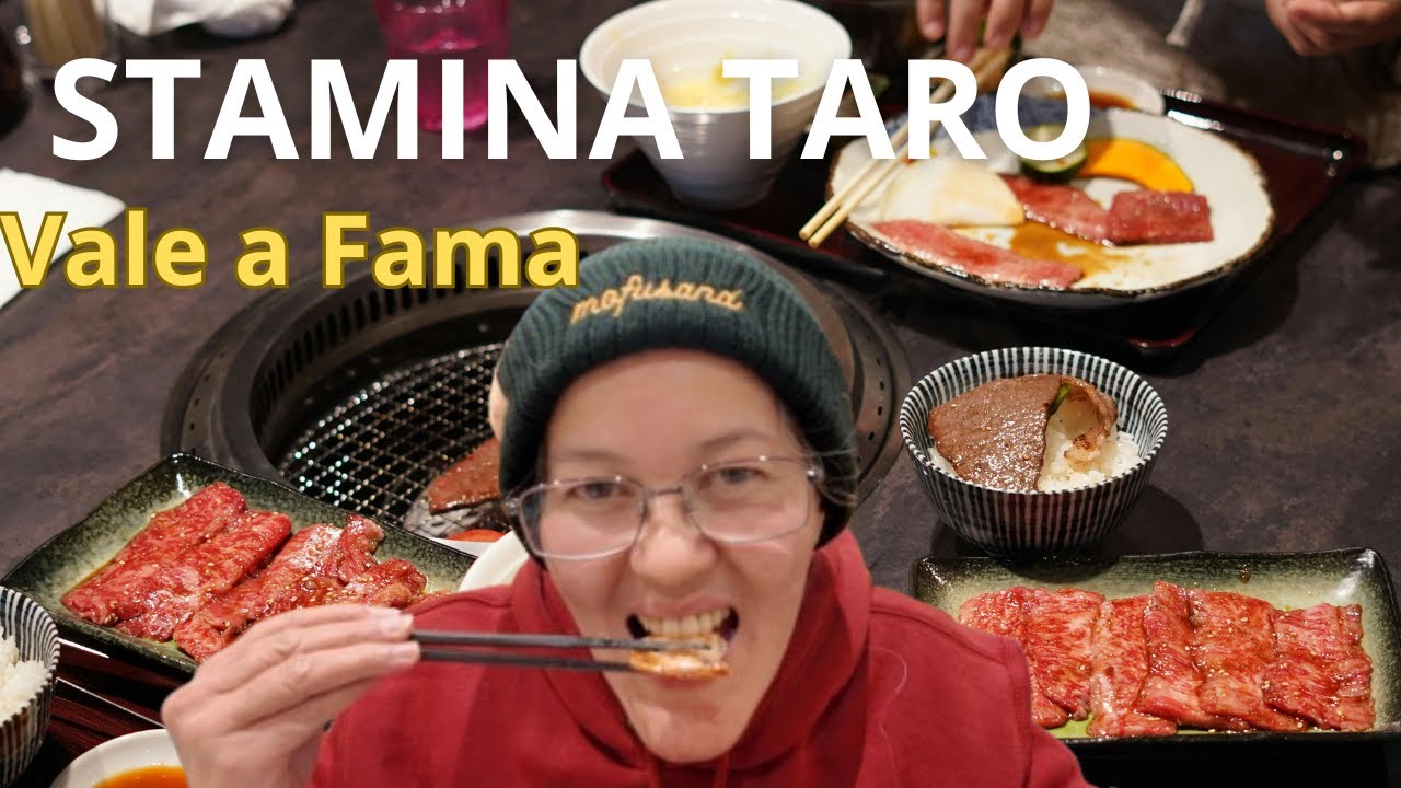 STAMINA TARO VALE CADA MORDIDA!! CUMBUCA CHEIA NO JAPAO