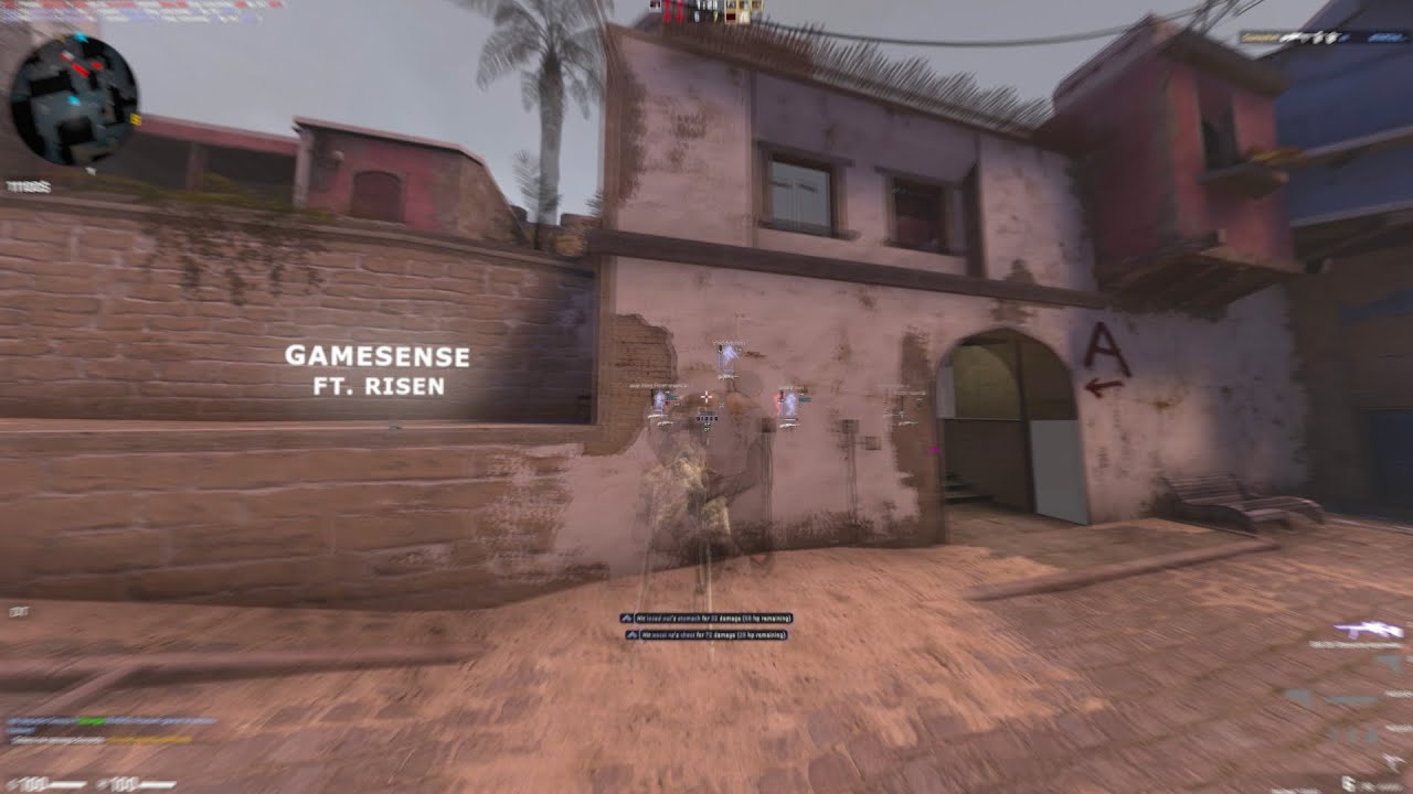 gamesense/skeet hvh highlights #20 ft. risen debug