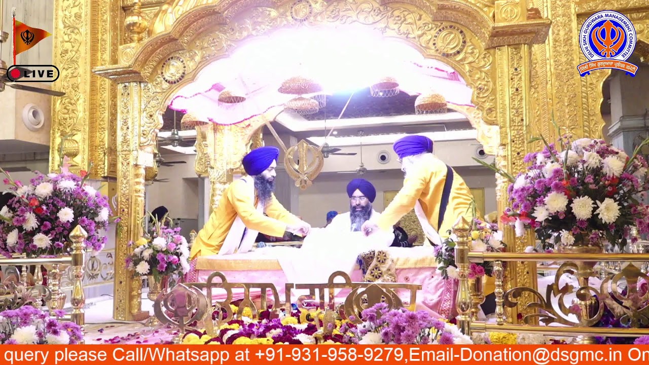 23/02/2026 Official DSGMC | Gurbani Kirtan |  Live Gurdwara Bangla Sahib