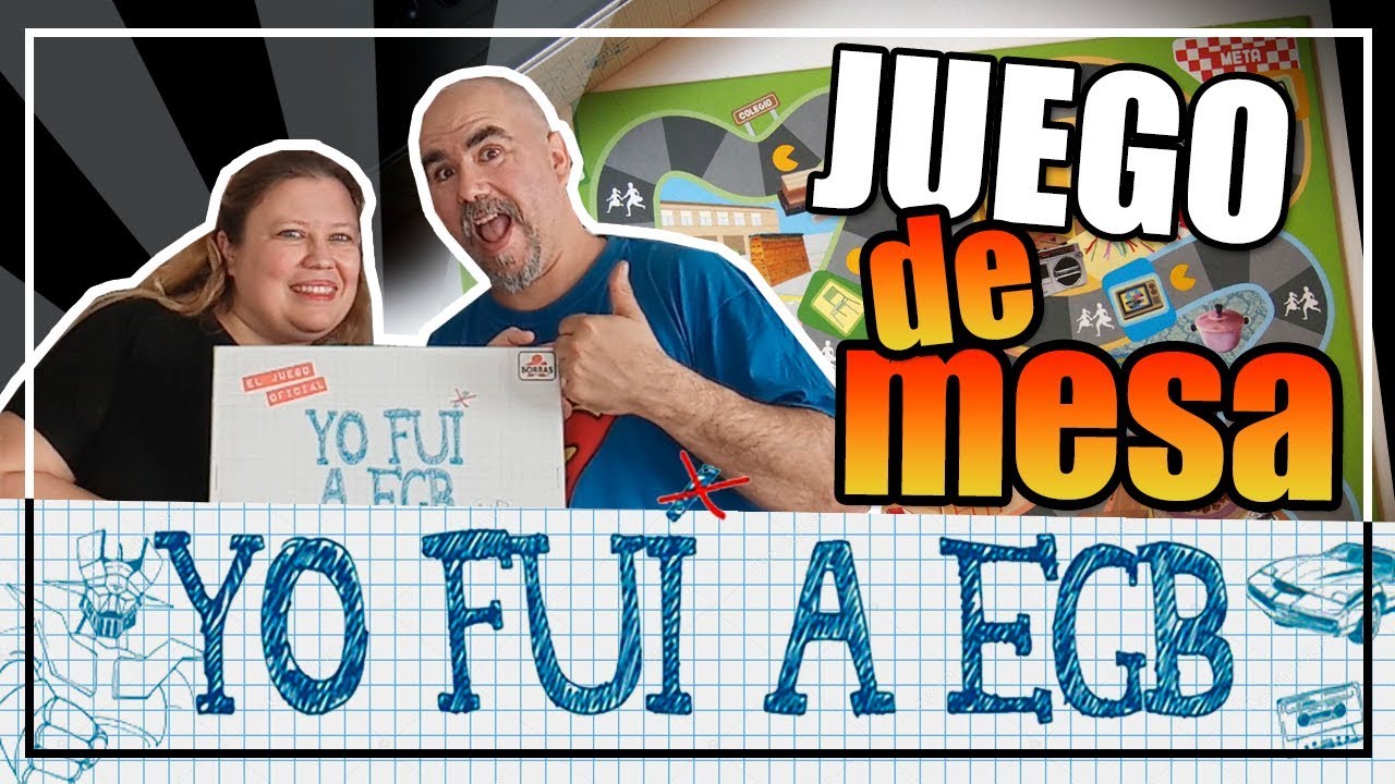 YO FUÍ A EGB - El juego de mesa!!!