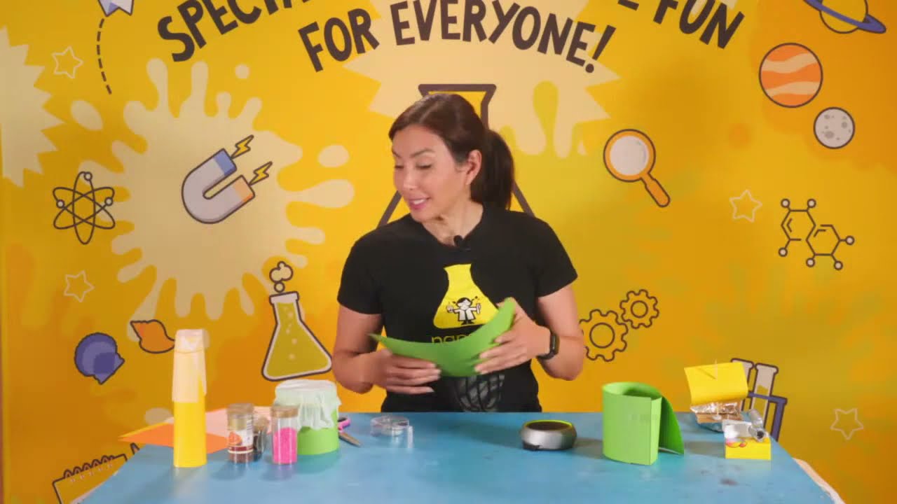 The Science of SOUND! | STEM activity for kids to do at home in lockdown | Nanogirl Livestream