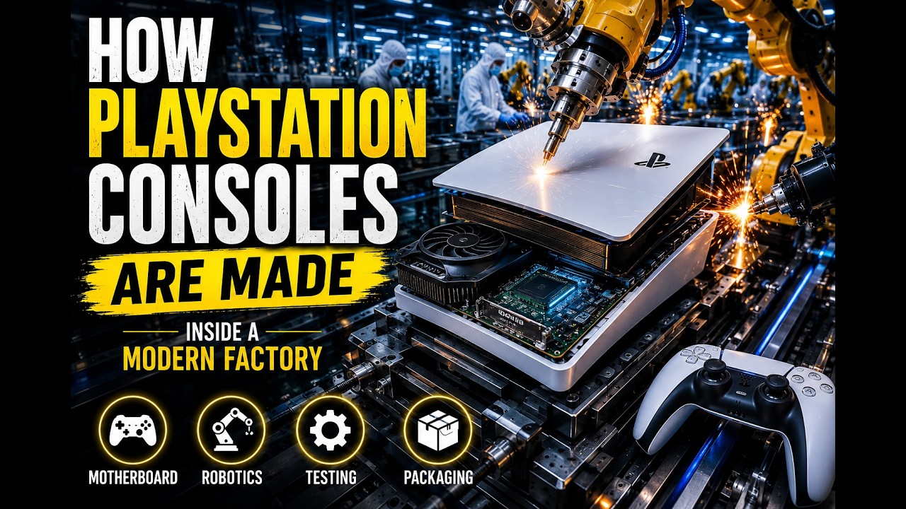 How PlayStation Consoles Are Made | Inside the World's Most Advanced Gaming Console Factory