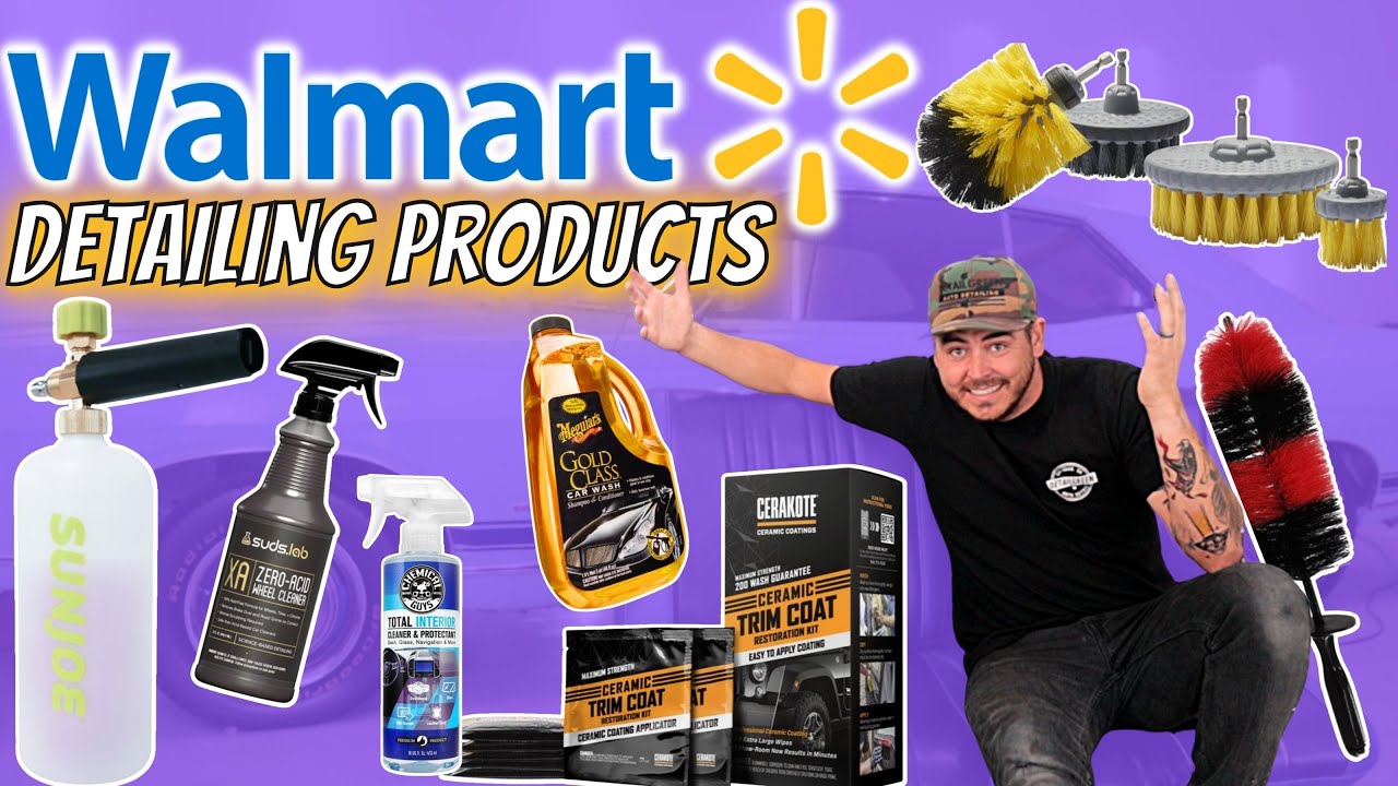 Best Car Detailing Products at WalMart | Car Wash Products