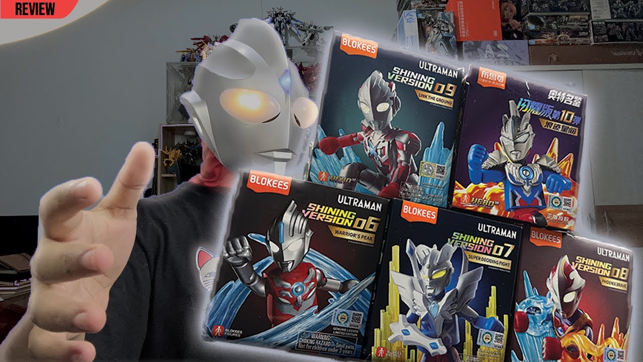Aku beli Blokees Ultraman Shining version vol 6 - 10 - Apakah dapat secret?