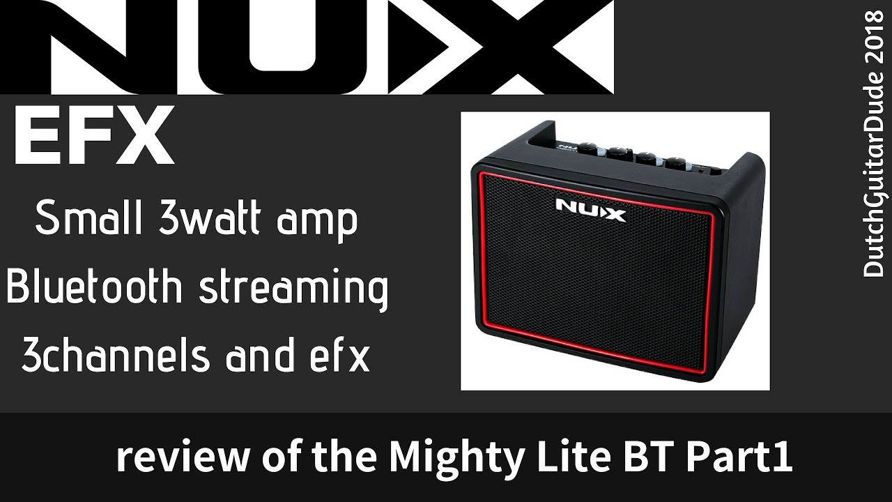 NUX Mighty Lite BT Amp