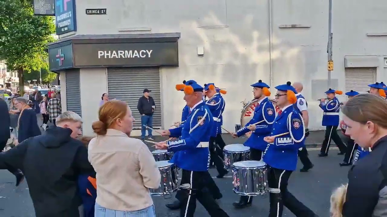 Whiterock Flute Band Shankill Arch Dedication Shankill June 2024 Full Clip Video by Gary Graham