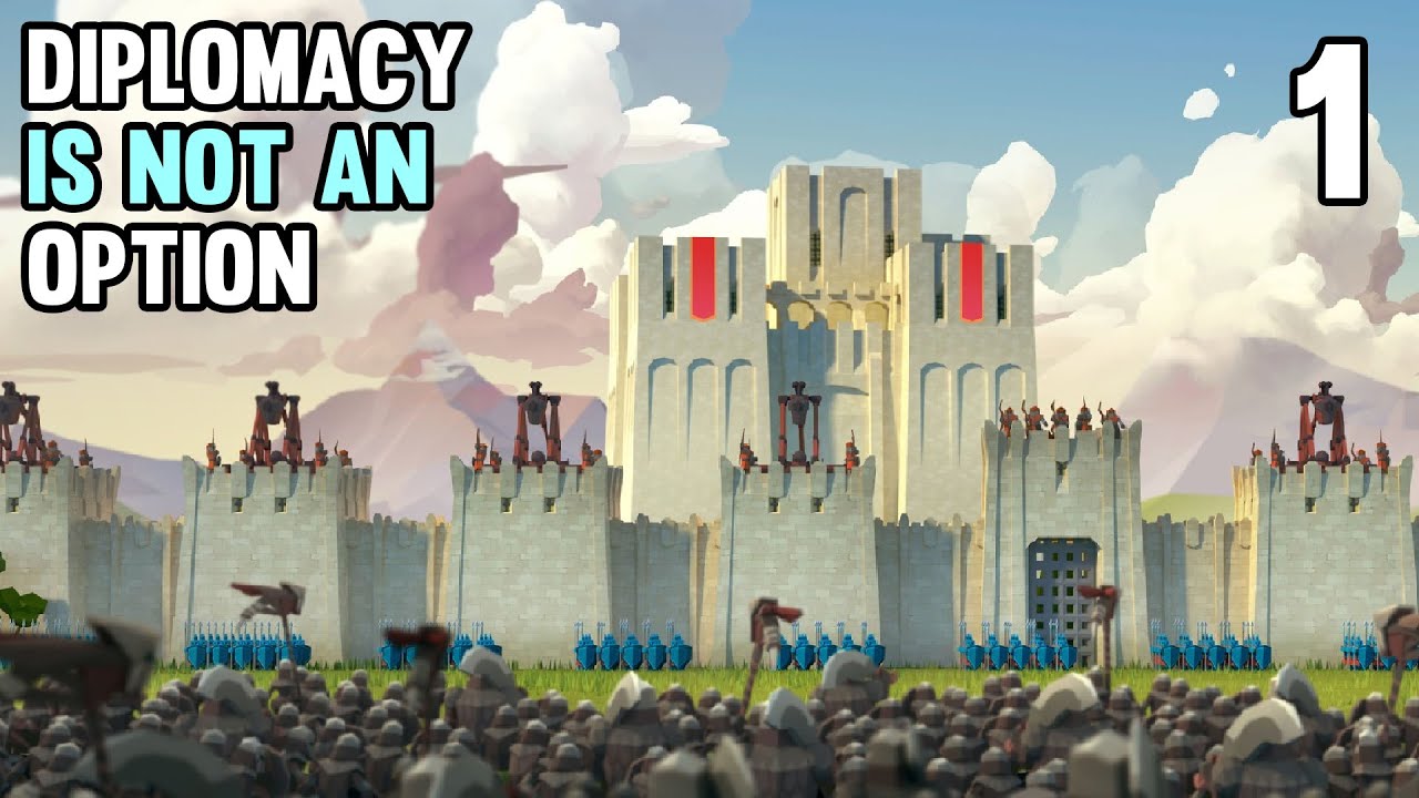 Yeni Stratejik Şehir Savunma Oyunu - Diplomacy is Not an Option | #1
