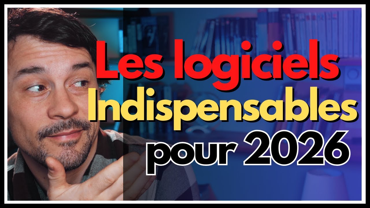 ✅ Ma LISTE ANNUELLE des logiciels indispensables pour améliorer ton PC en 2026 ( Windows 10 et 11 )