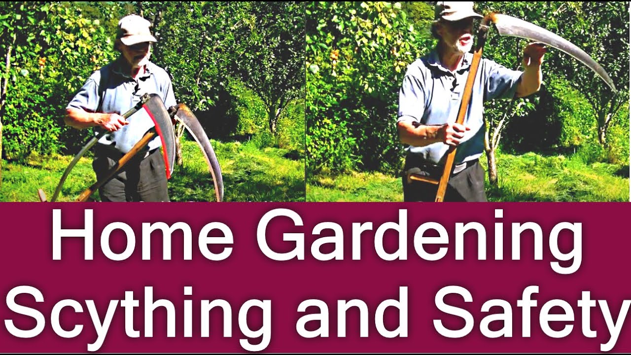 #HowTo Use a Garden #Scythe and Make Hay for Hotbeds