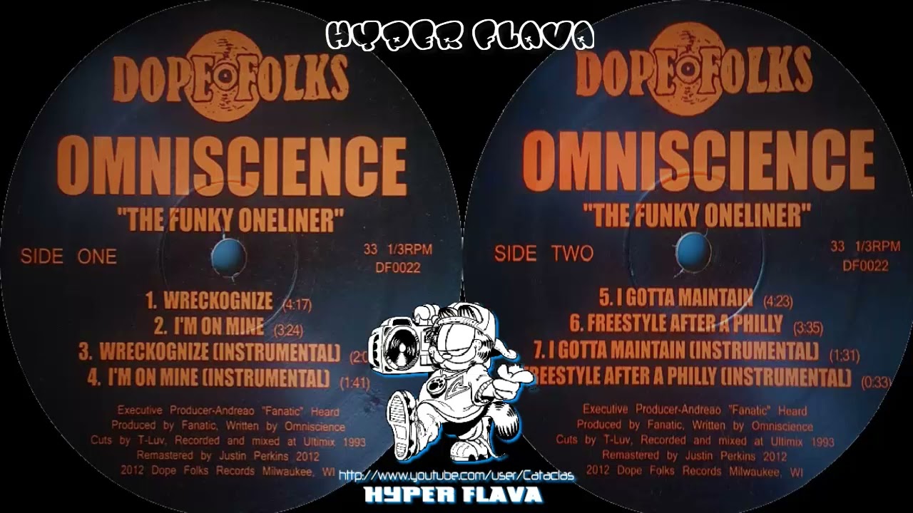 Omniscence - The Funky Oneliner EP (Full Vinyl, 12