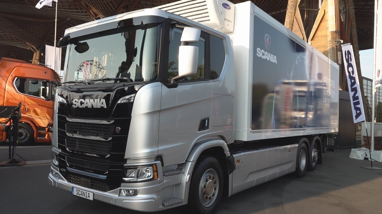 Scania BEV 40 R Rigid Refrigerated Lorry Truck (2025) Exterior Walkaround
