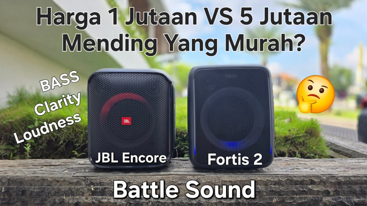 JBL Encore / Essential VS Eggel Fortis 2 - Yakin Rugi Beli JBL?? Sound Battle Speaker Bluetooth BASS