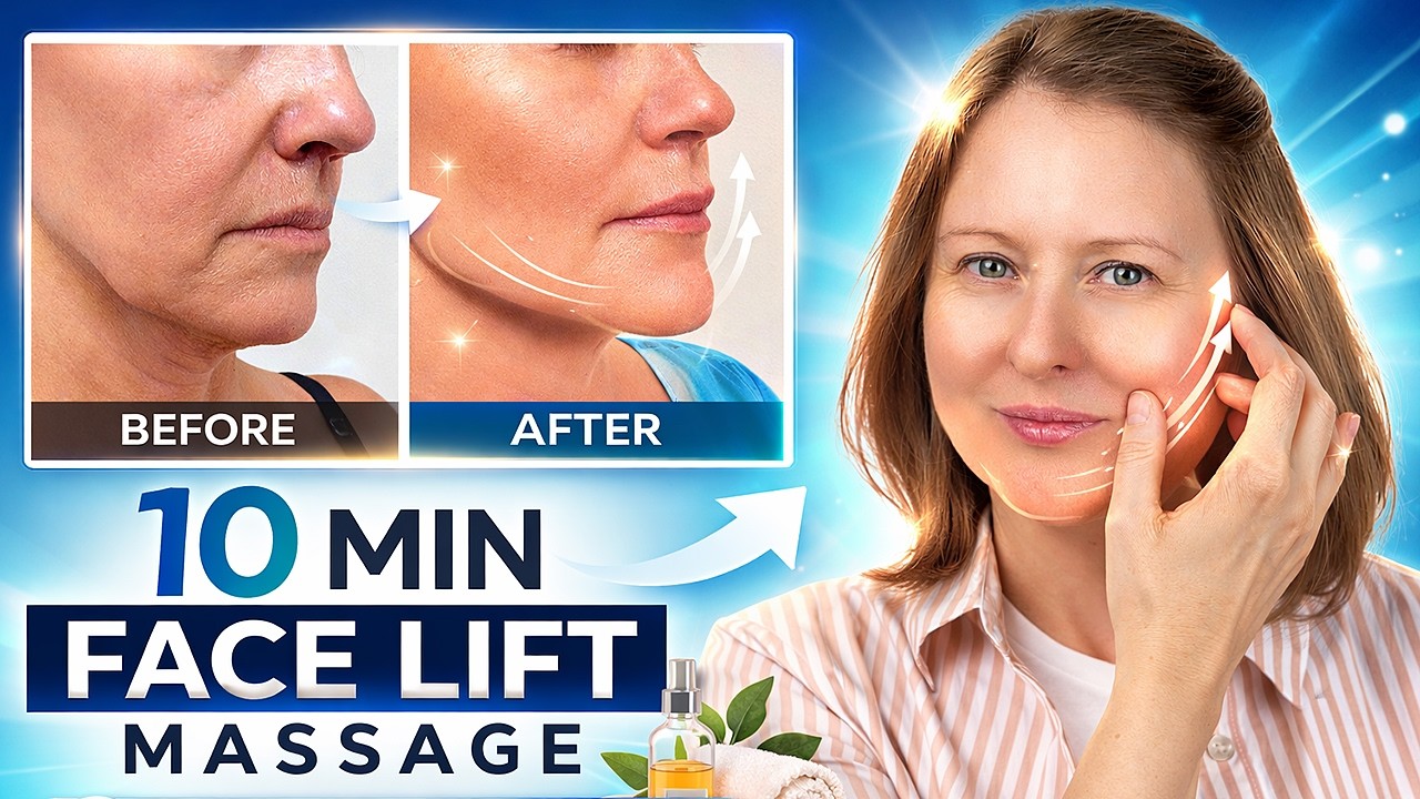 Daily Lifting Massage Routine - Look Younger Naturally