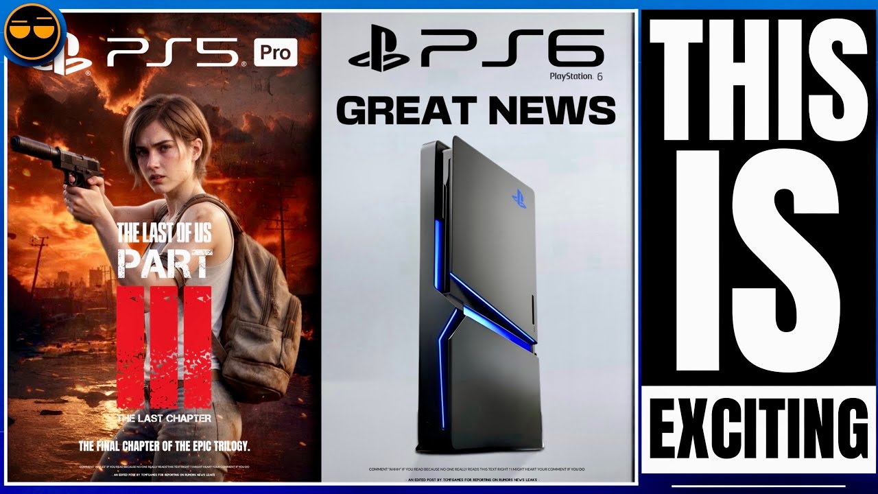 PLAYSTATION 5 - NEW THE LAST OF US PART 3 PS5 UPDATE!? / GREAT NEWS FOR PS6! / PS6 COMPRESSION TECH&hellip;