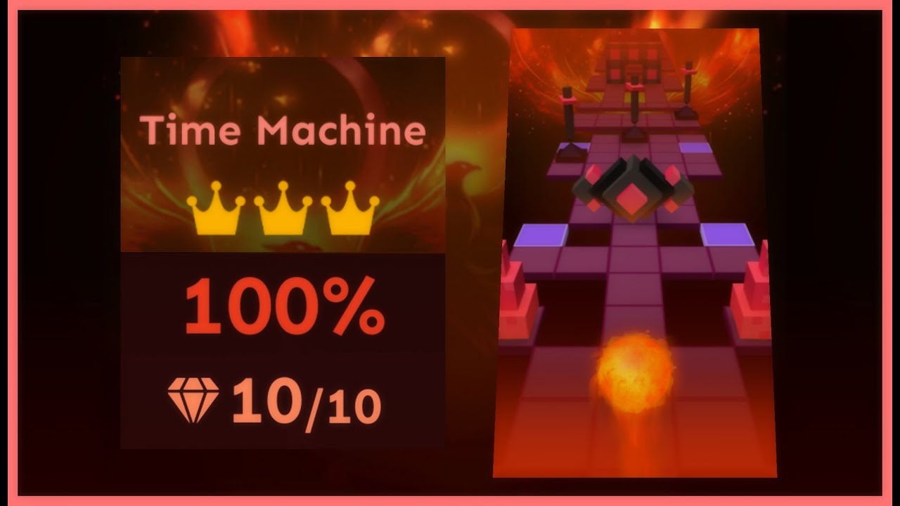 「Rolling Sky」Time Machine「Bonus Level 66」| ★★★