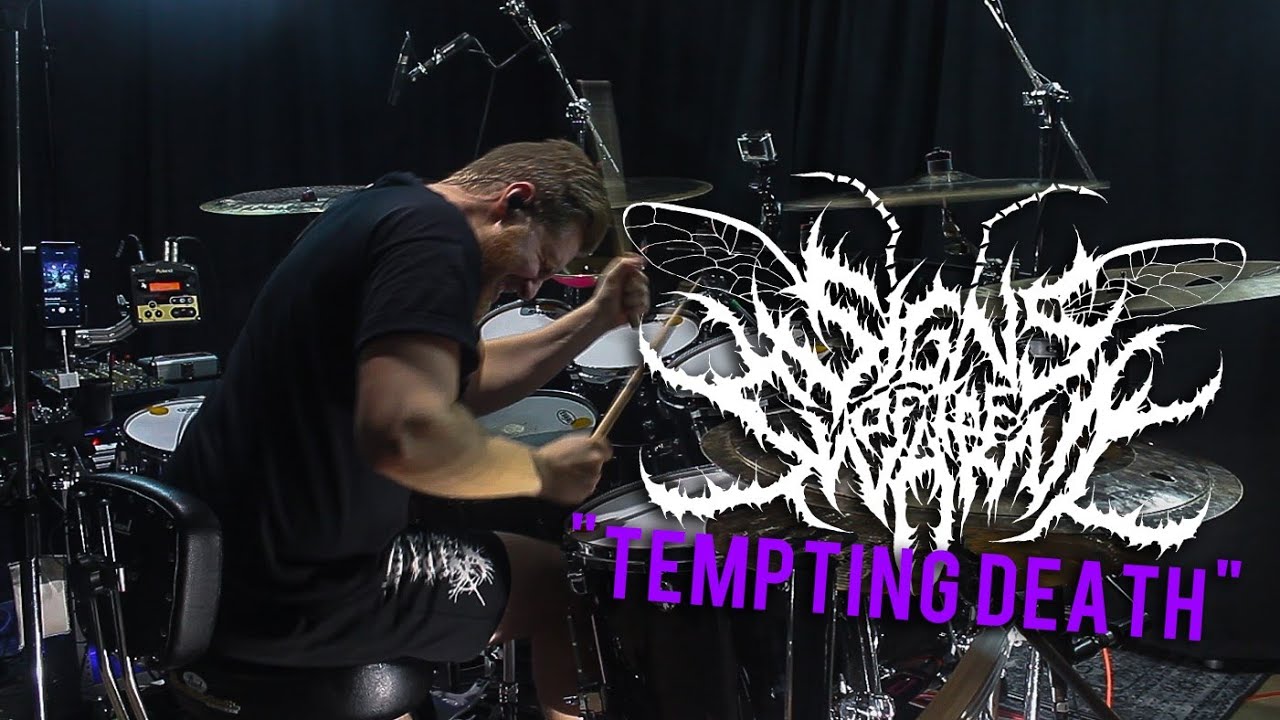Signs Of The Swarm - Tempting Death - Drum Cover