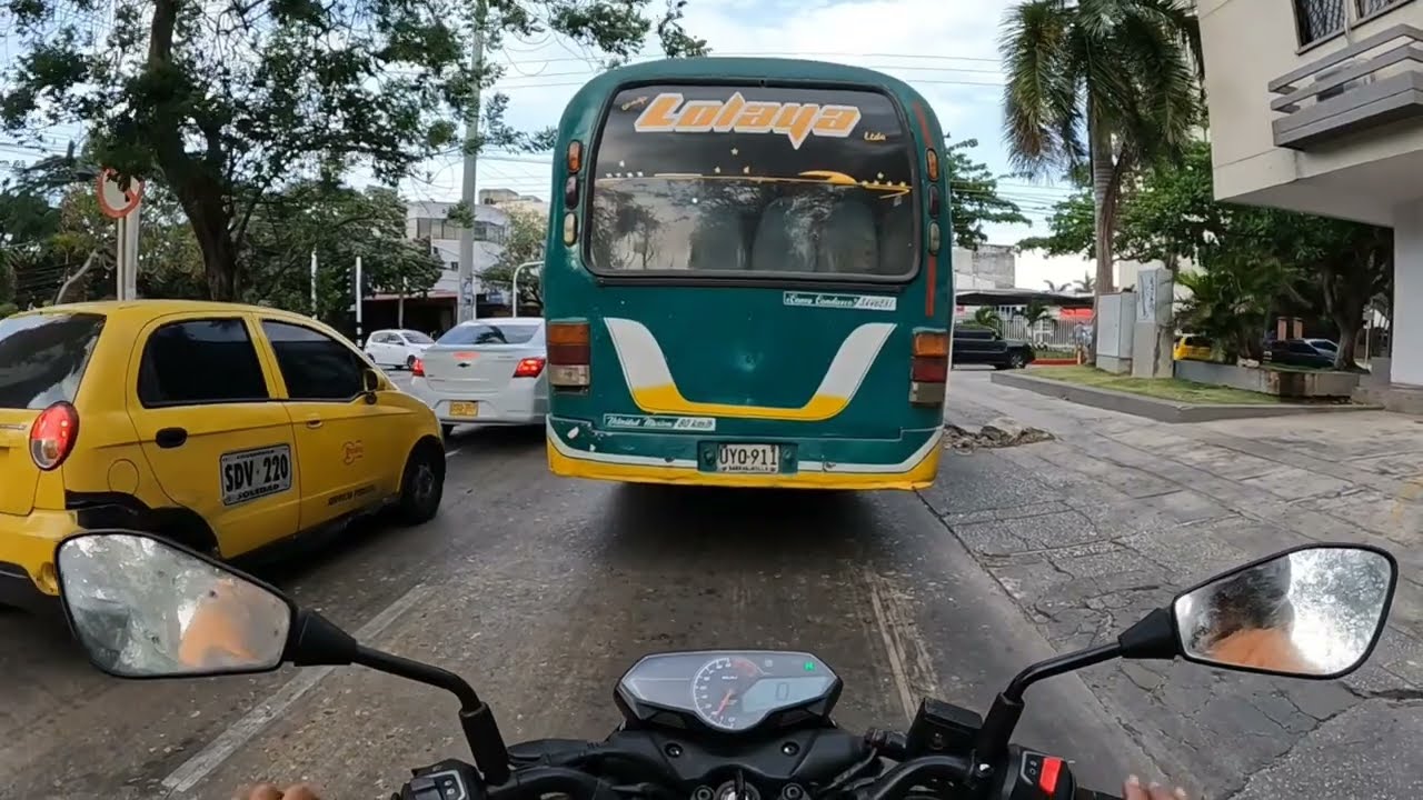 ASI SE VE EL BOULEVAR DE LA CALLE 72 DE BARRANQUILLA