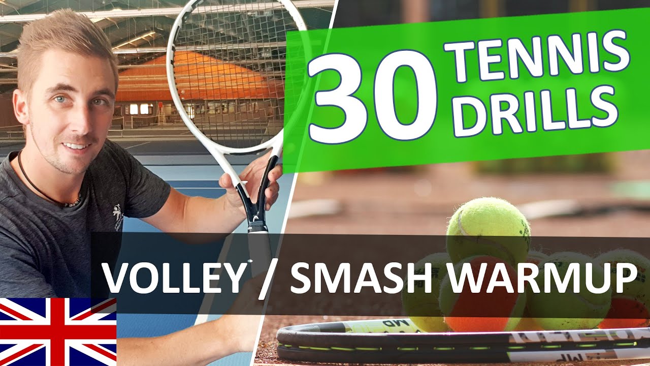 Play Better Volley & Smash With These 30 TENNIS DRILLS 🔥 Great Warm-up Drills