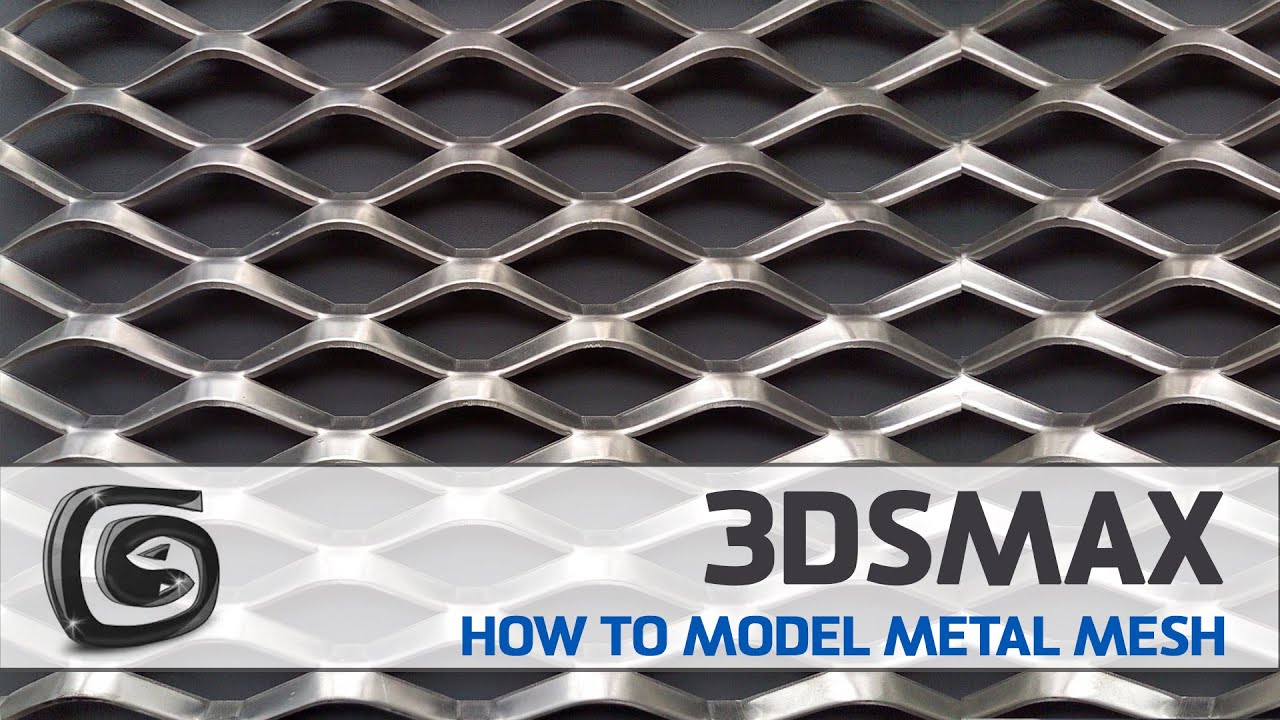 HOW TO MODEL two types of metal meshes 3DSMAX EASY WAY