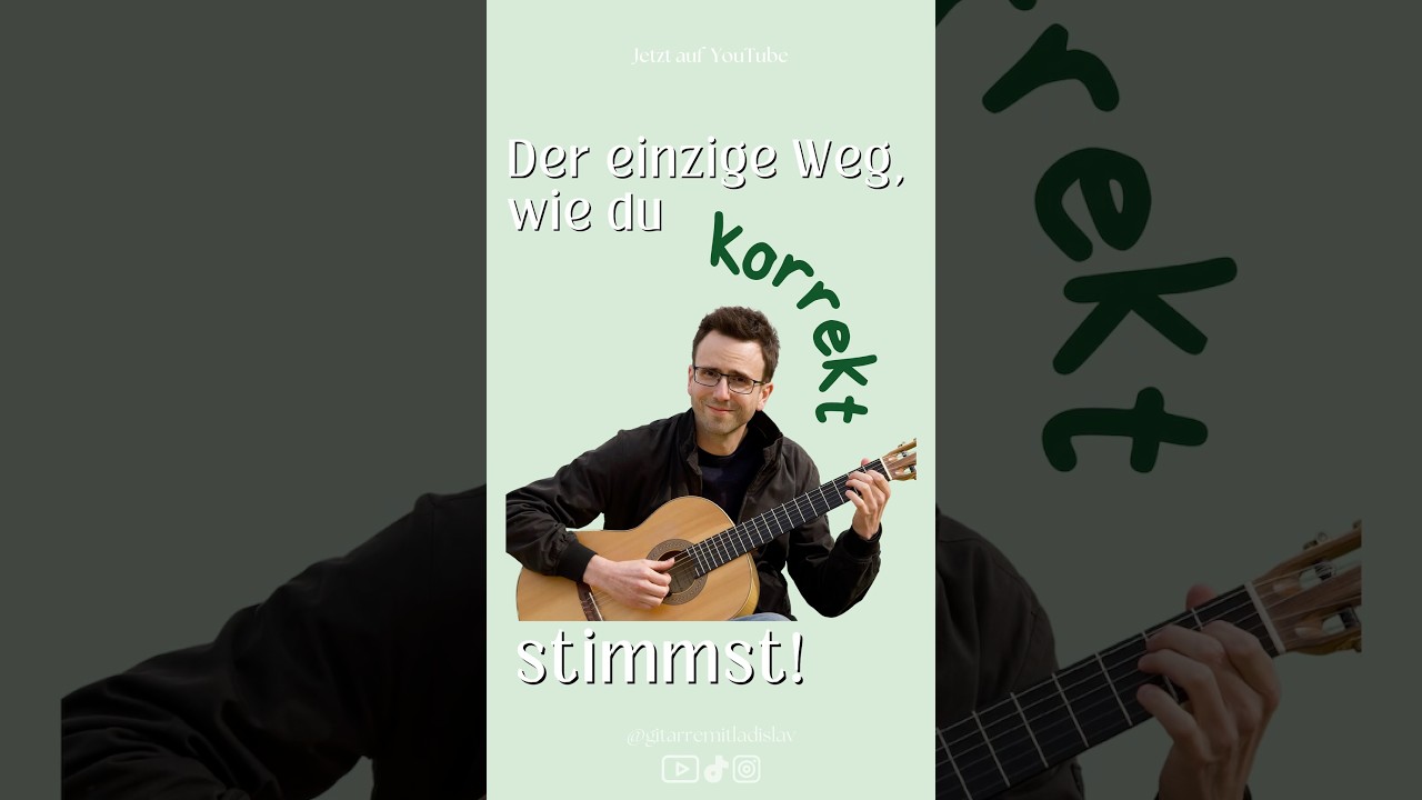 So nutzt du dein Geh&ouml;r richtig &ndash; mit der Oktavmethode #GitarreStimmen #GitarrenBasics #Gitarrenkurs