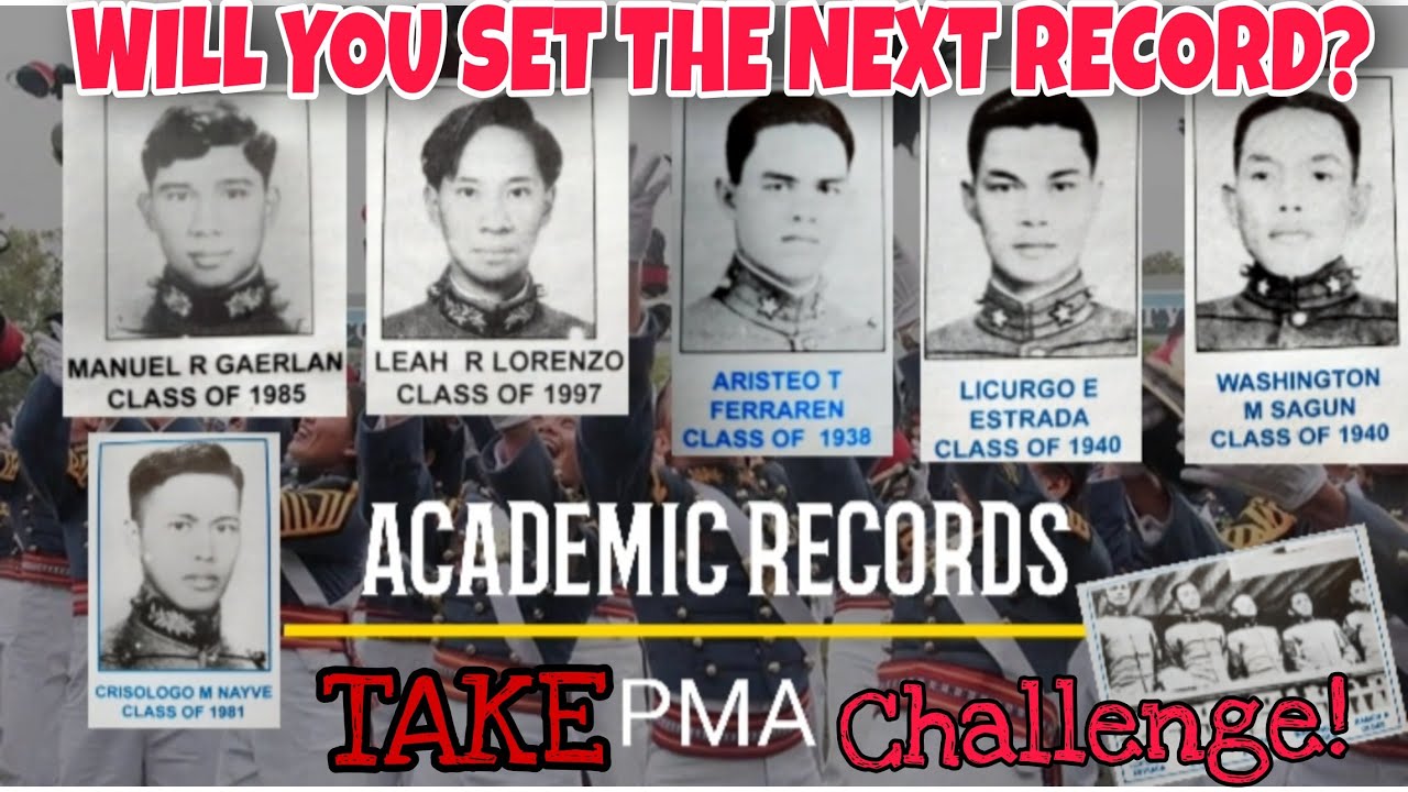 PMA Academic Records: Are you the Next to Set the New Record?