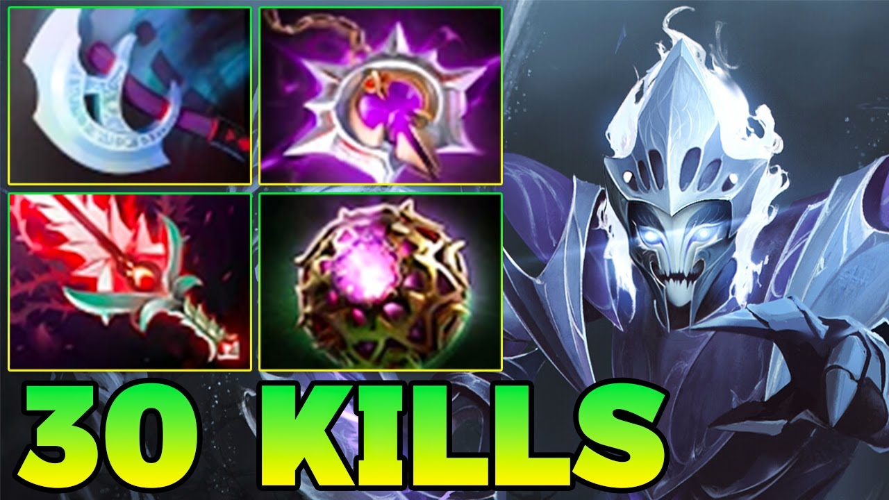 30 Kills Spectre Dota 2 Safelane 7.39 Carry Meta Pro Gameplay Jungle Build Guide 7.40