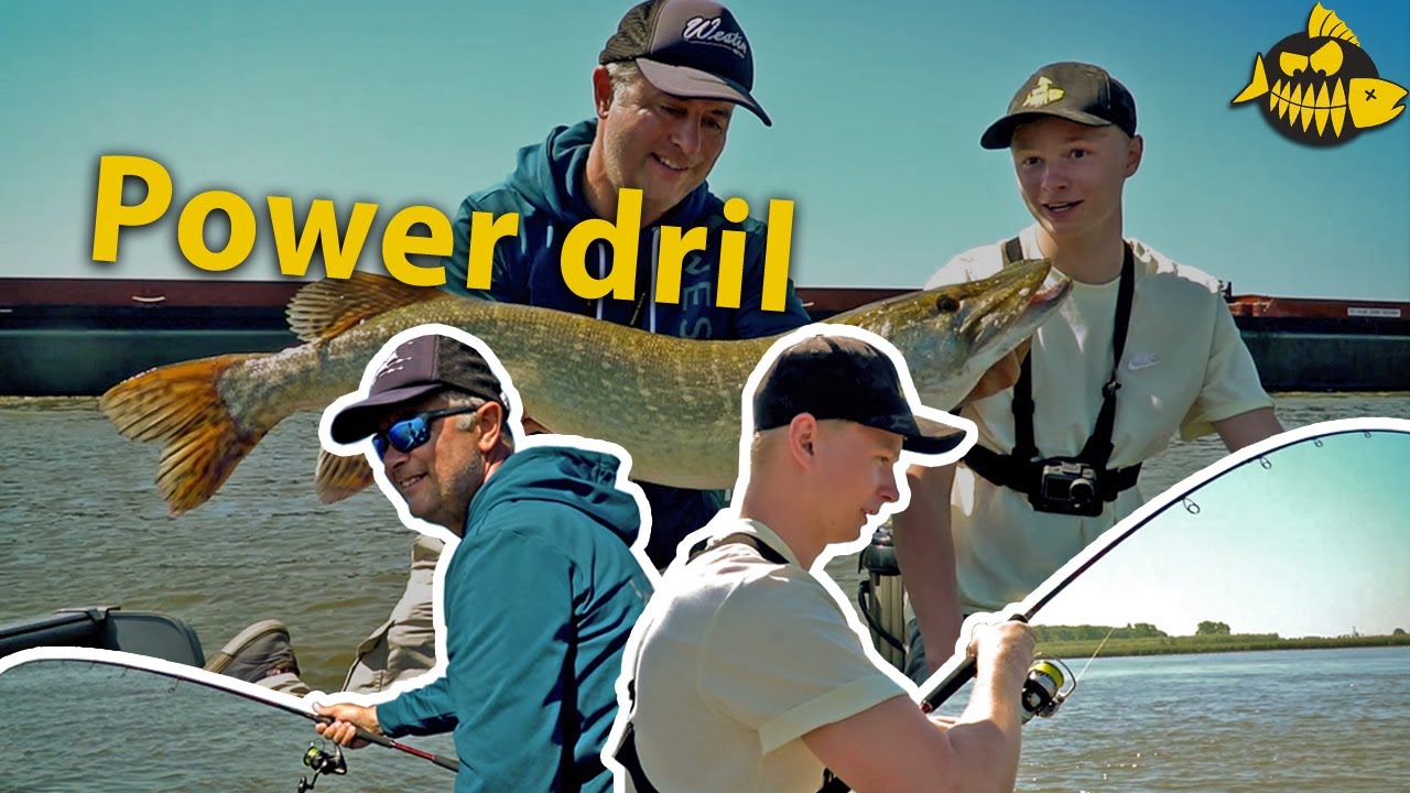 Extreem lange Drill op de river met Luc Coppens - Wat zou het zijn?