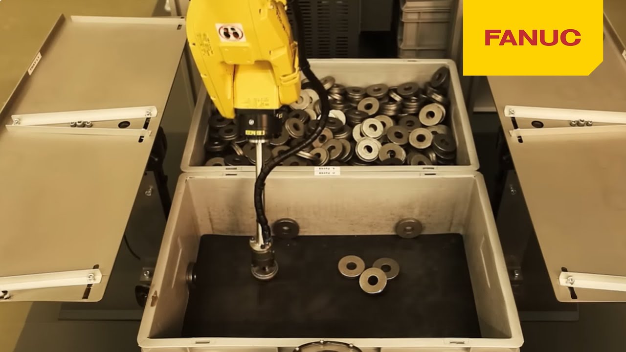 FANUC High Speed Bin Picking with 3D Area Sensor