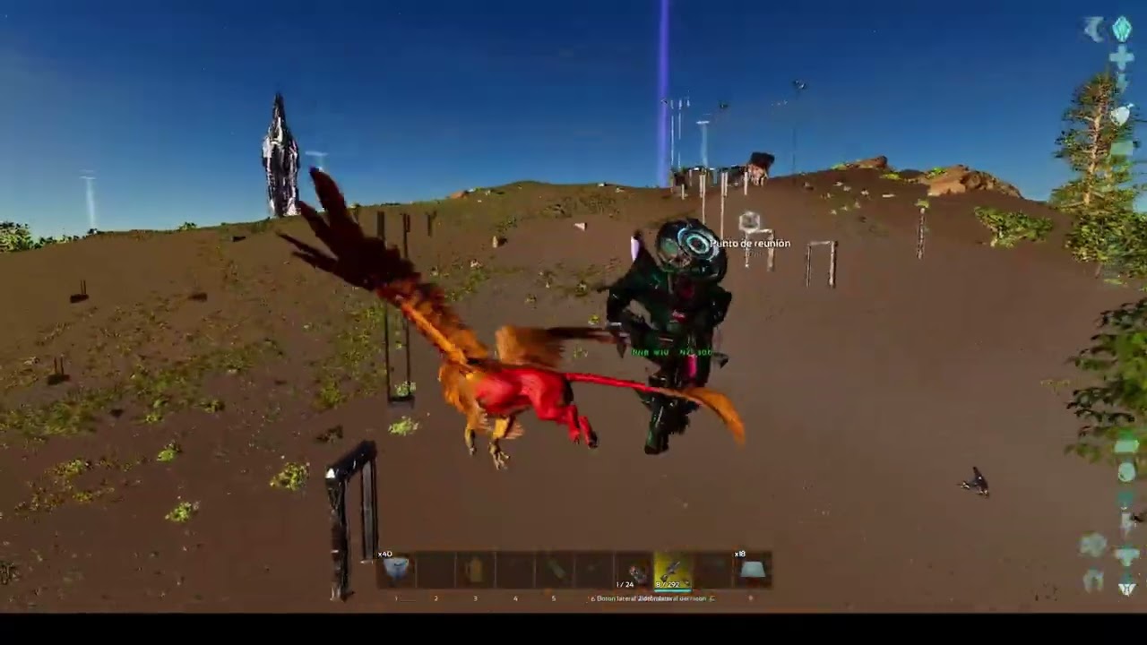 DEFENDING ICE CAVE FROM HACKERS ( ARK ASCENDED ) SMALL TRIBE 