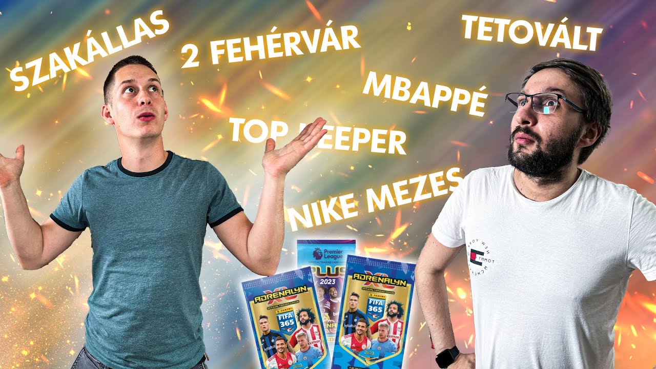 90 KIHÍVÁS!🤯 I ChallengeCsütörtök #10 I Dupla Panini Adrenalyn XL Szériákkal!