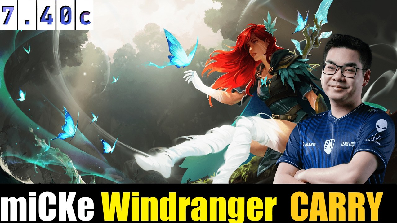 🤯 m1CKe [Windranger] HC 7.40c - DOTA 2 HIGHEST MMR MATCH #dota2   #dota2gameplay