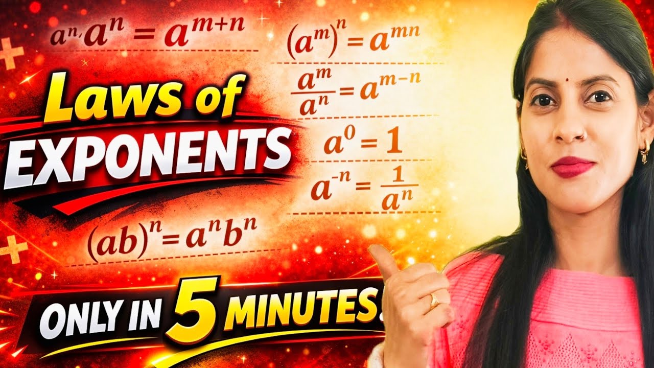 Laws of Exponents #shorts 