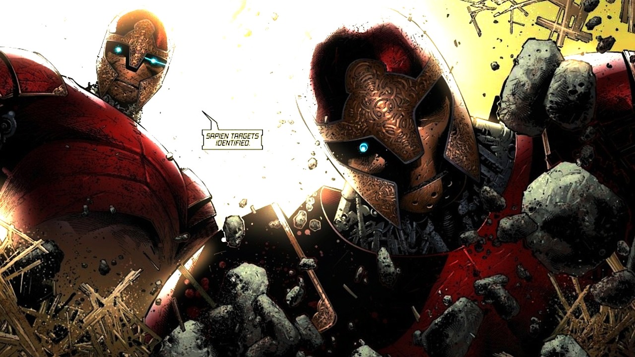 Sentinels Attack Wolverine & the Resistance