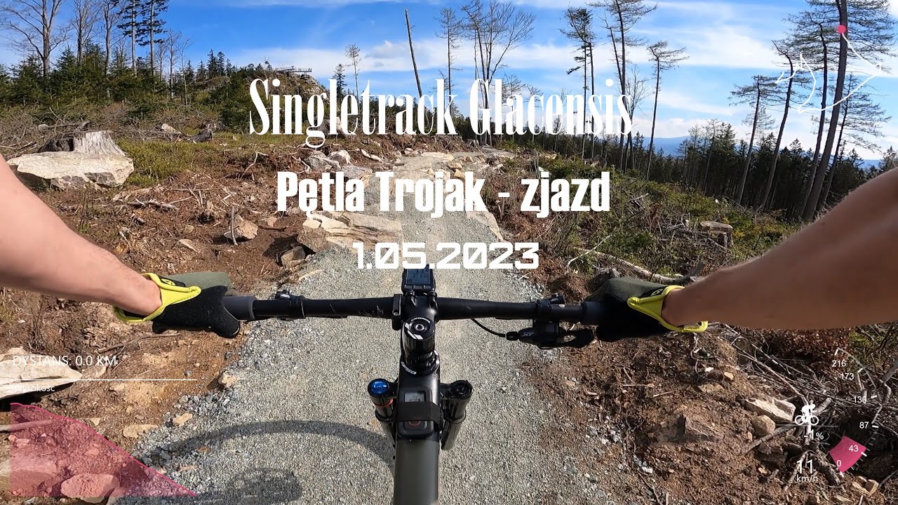 Singletrack Glacensis - Pętla Trojak ZJAZD 1.05.2023 MTB XC