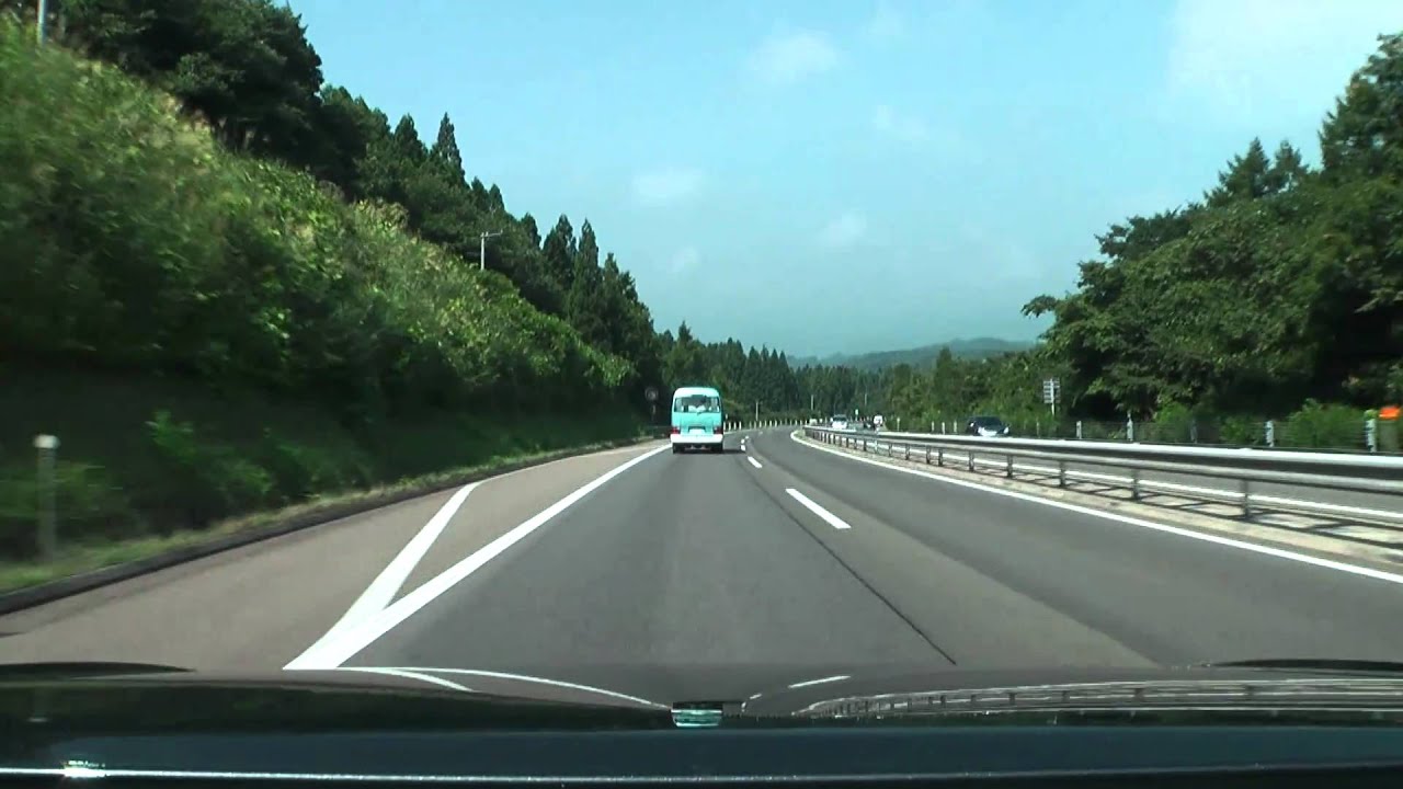 〔山形自動車道〕下り　村田JCT&rArr;古関PA