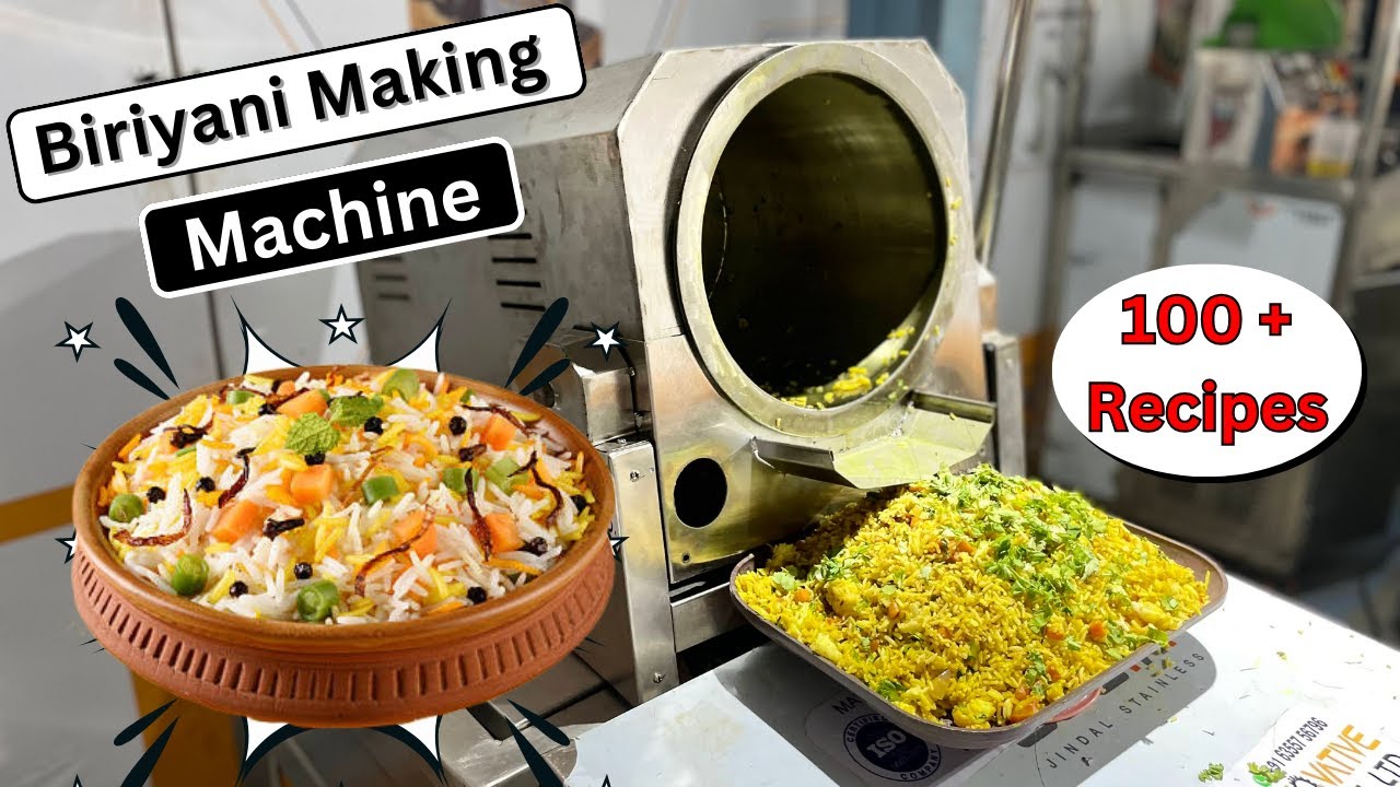 Biryani Making Machine  #cookingmachine #newbusinessideas Automatic