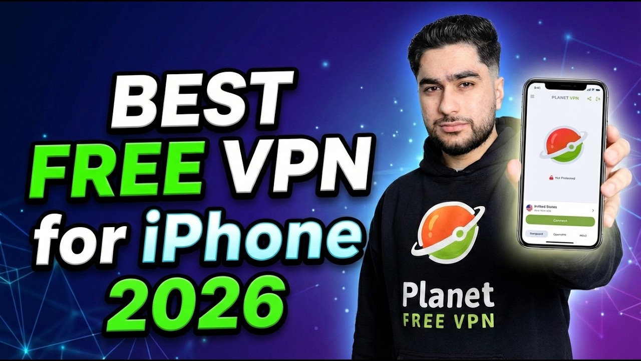 Лучший бесплатный VPN для iPhone и iPad (iOS 2026) 🚀 Конфиденциальность и скорость