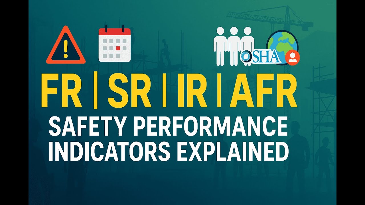 FR, SR, IR (OSHA) & AFR (ILO) Explained | Safety Performance Indicators Made Simple