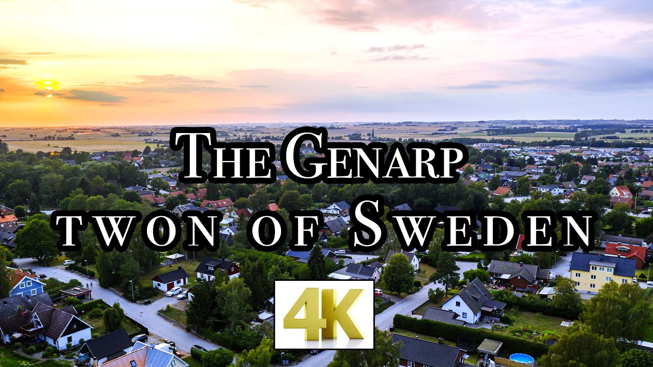 The nice town of Genarp, Sweden 10-12-2021