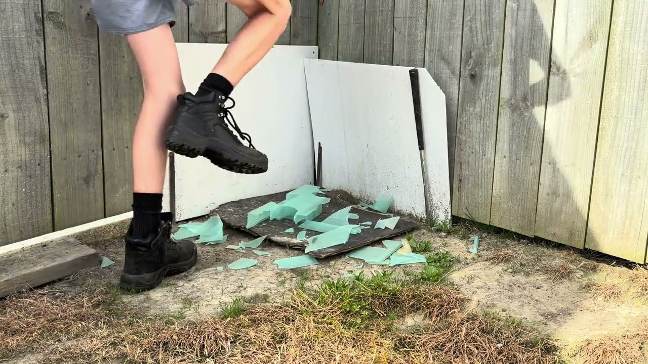 Crushing a Tackle Box With my Boots 