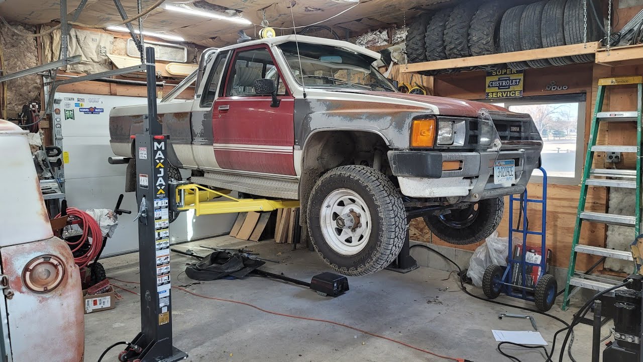 MaxJax M6K garage lift assembly and install