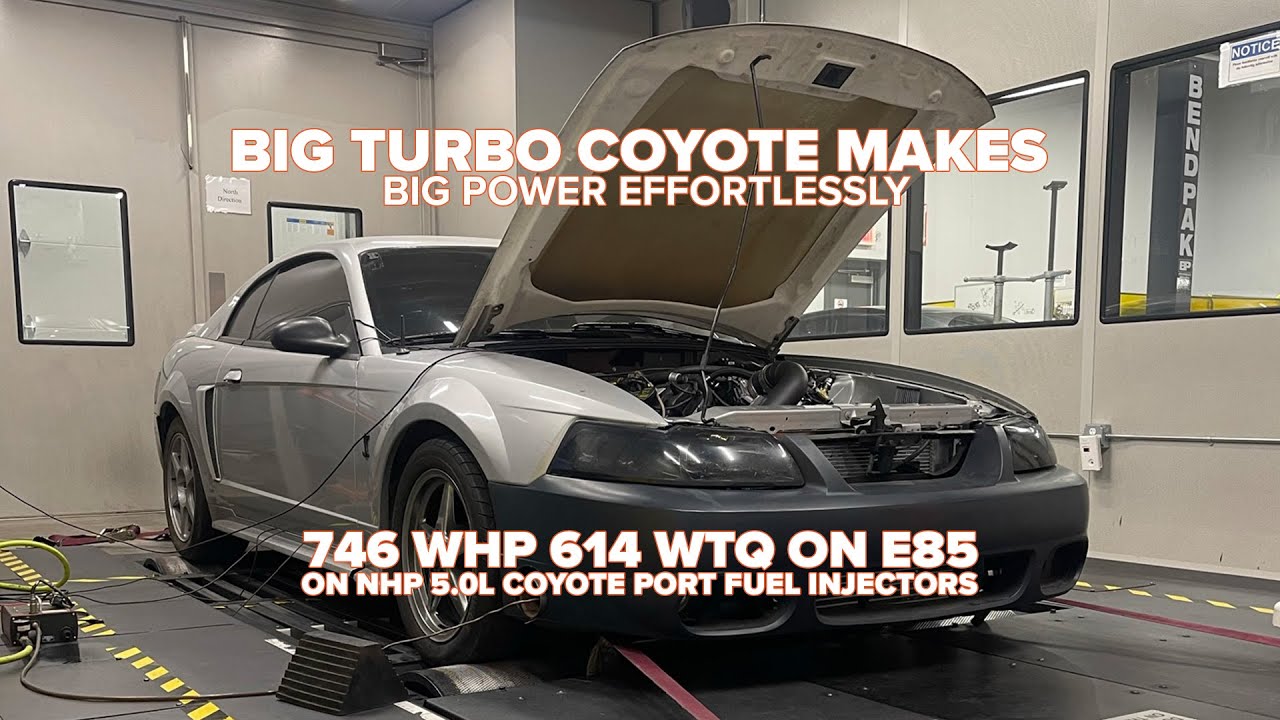 Big Turbo Coyote Makes Big Power Effortlessly - 746 WHP